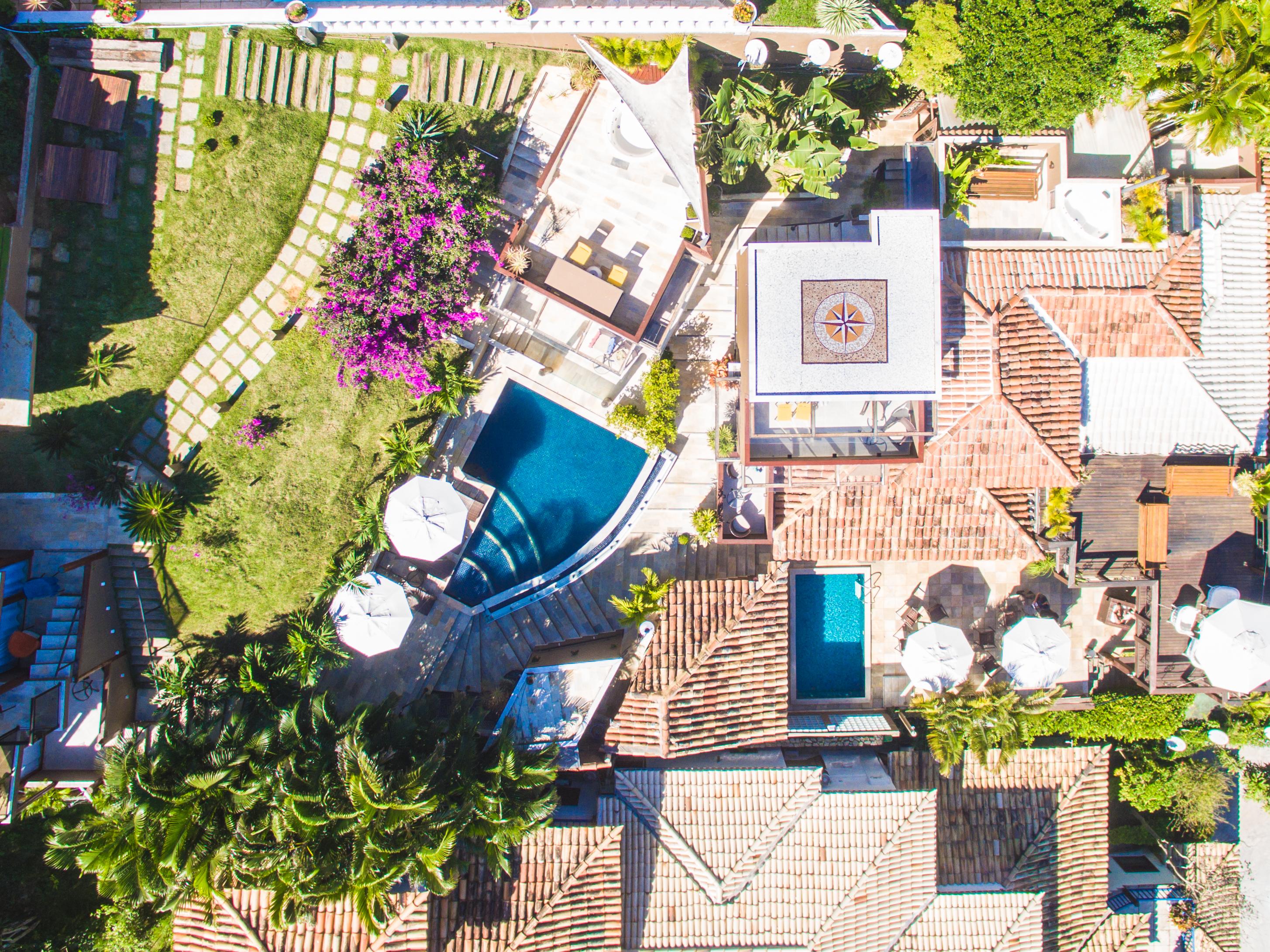 Pousada Praia Joao Fernandes Armacao dos Buzios Exterior photo Aerial view of the hotel