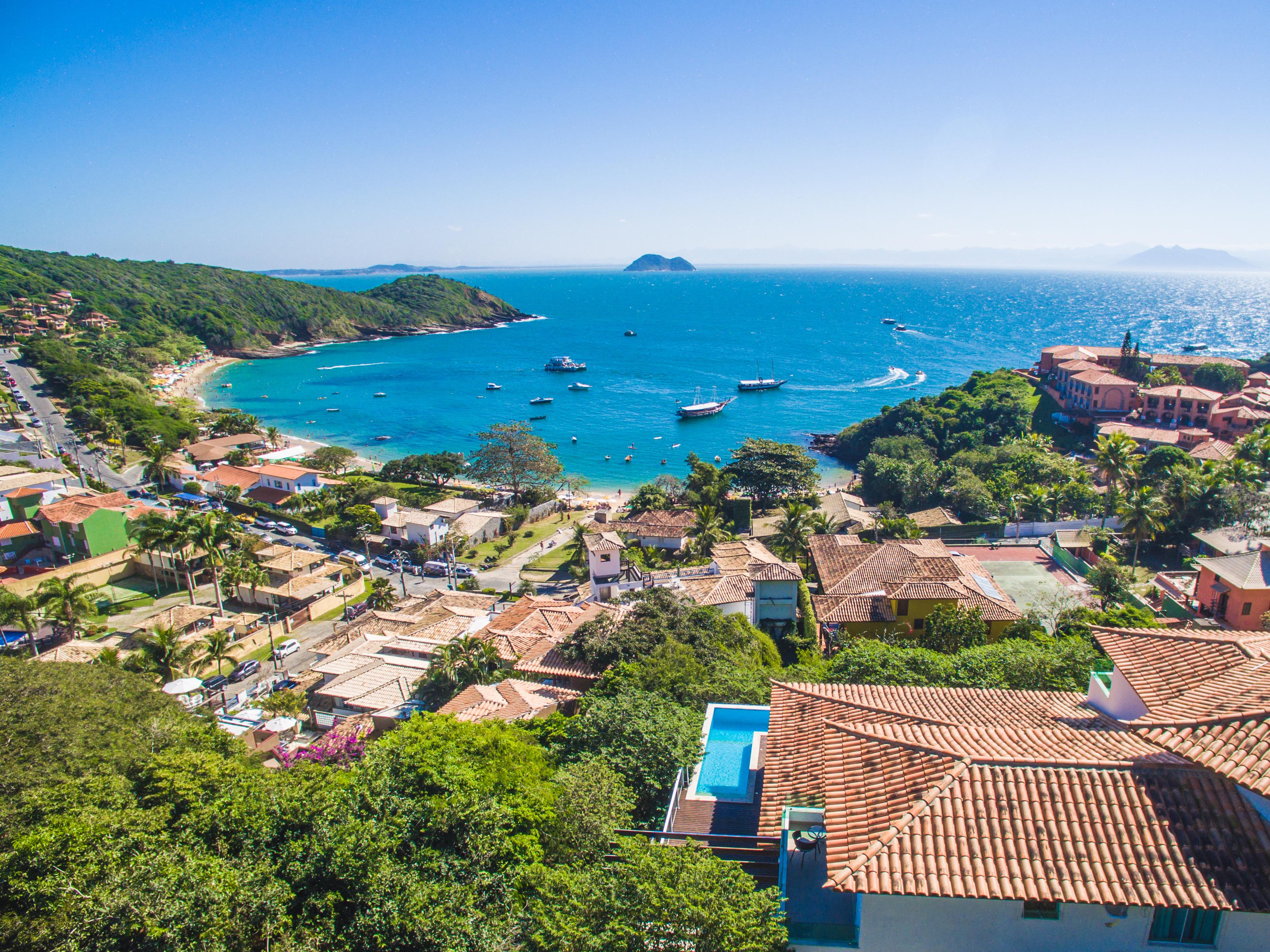 Pousada Praia Joao Fernandes Armacao dos Buzios Exterior photo View of the town